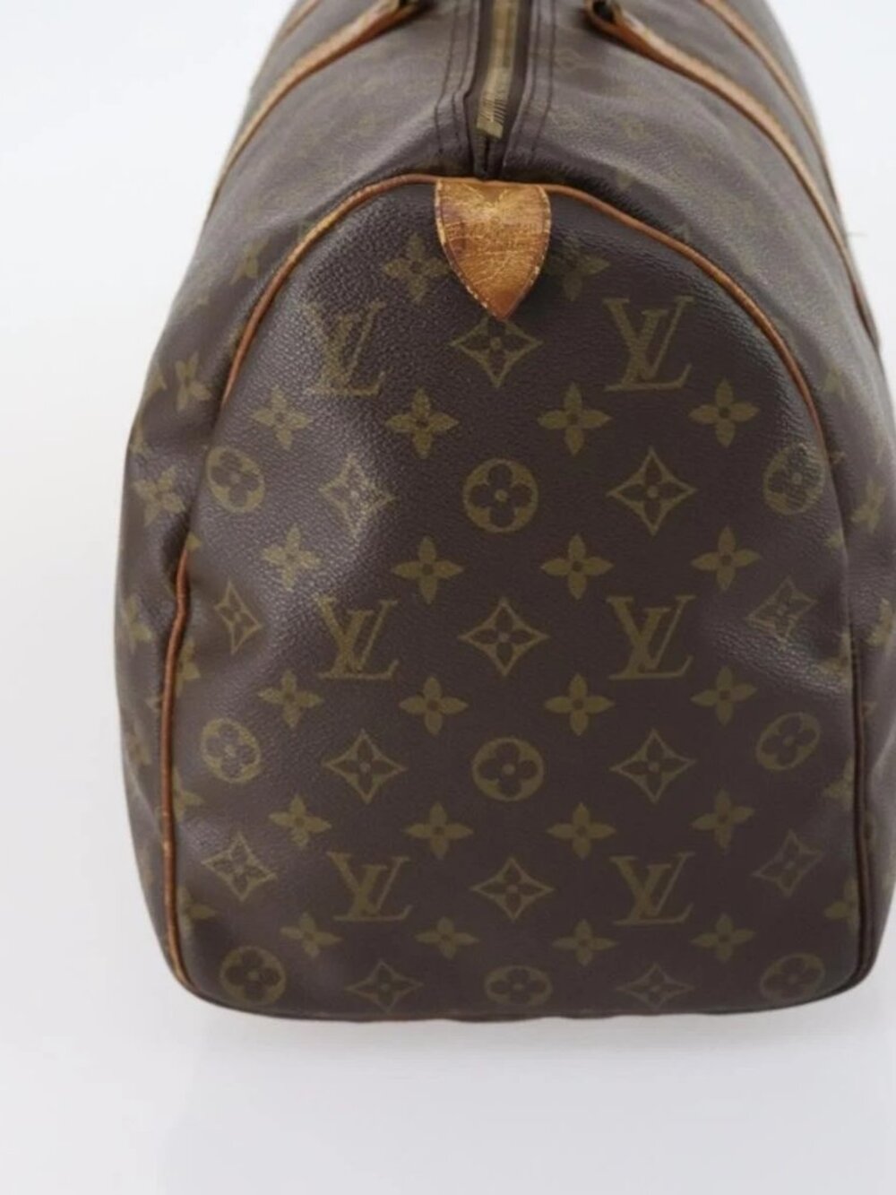 LOUIS VUITTON Monogram Keepall 45 Boston Bag M41428 LV Auth - Picture 4 of 15